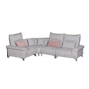 Wholesale Living Room Furniture Sofa Set 4 Seater Couch Sectional Sofa