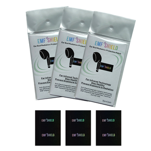 Autocollants anti-radiation EMF quantiques, patchs <span class=keywords><strong>énergétique</strong></span>s à ions négatifs infrarouges lointains pour étuis de chargement d'écouteurs sans fil Bluetooth - Product Image 5