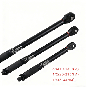 Conjunto de Chaves de Torque Ajustáveis para Veículos com Encaixe de 1/4, 1/2 e 3/8, 45 Dentes, Alta Precisão, DIY OEM, Dupla Face, Alto Carbono - Product Image 5