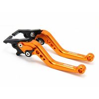 Palancas de freno ajustables universales para E-Bike y motocicleta Kit de conversión de freno de disco delantero/trasero Manillar de actualización