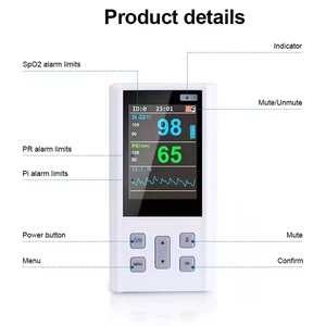 Oxímetro <span class=keywords><strong>de</strong></span> Pulso SPO2 Más Vendido en 2026 para Adultos/Neonatos/Pediátricos/Veterinarios - Product Image 2