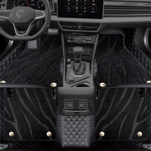 <span class=keywords><strong>Tappetini</strong></span> Auto in Pelle Starlight a Doppio Strato con Copertura Completa per Land Rover Discovery Sport, Range Rover Sport, <span class=keywords><strong>Evoque</strong></span>, Defender - Product Image 3