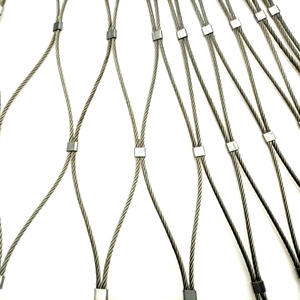 Malla inoxidable de la cuerda de alambre del animal del Parque Zoológico de la buena transparencia original para el recinto salvaje del parque - Product Image 1