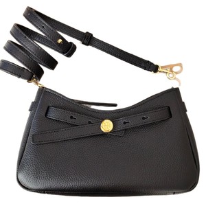 Sac pour femme Romy Tb, forme croissant, cuir de vachette pleine fleur, bandoulière réglable, sac à bandoulière décontracté pour tous les jours - Product Image 3