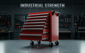 Table mobile d'atelier de réparation automobile robuste, type tiroir, 7 tiroirs, armoire à outils, boîte à outils avec support OEM et ODM - Product Image 5