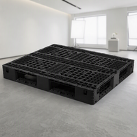 Factory OEM Custom Color Grid Plastic Pallet 3-Runner HDPE Food Grade Wholesale Price for Warehouse&Logistics