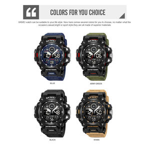 <span class=keywords><strong>SKMEI</strong></span> 2226 sportif robuste montre numérique pour hommes double affichage étanche mode extérieur pratique montre cadeau mâle horloge - Product Image 6