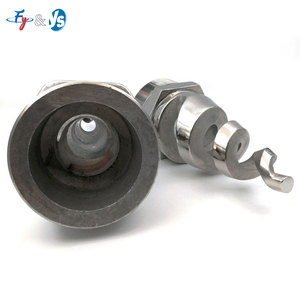 Thép không gỉ đầy đủ hình nón xoắn ốc máy bay phản lực vòi phun, bụi loại bỏ xoắn ốc atomization vòi phun, khí làm mát tháp phun nước làm sạch vòi phun - Product Image 3