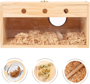 Caja <span class=keywords><strong>de</strong></span> cría <span class=keywords><strong>de</strong></span> pájaros pequeños <span class=keywords><strong>de</strong></span> madera, accesorios <span class=keywords><strong>para</strong></span> jaula <span class=keywords><strong>de</strong></span> pájaros, Nido <span class=keywords><strong>de</strong></span> Pájaro <span class=keywords><strong>de</strong></span> madera <span class=keywords><strong>para</strong></span> periquito, periquito, agapornis - Product Image 4