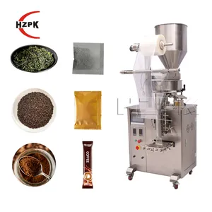 hzpk small dehydration food tea bags sugar beans spice pouch packaging machine food multi-function packaging machine automatic