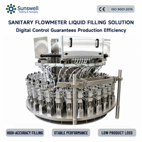 Línea de Producción de Bebidas Carbonatadas de 12000 BPH con Monobloque 3 en 1 para Fábrica de Bebidas Sunswell CE ISO9001
