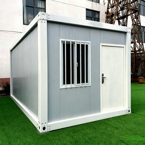 Tùy chỉnh <span class=keywords><strong>20ft</strong></span> & 40ft Modular phẳng gói thép container nhà cho khu dân cư hoặc kho sử dụng cho công viên - Product Image 2
