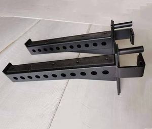 Estante de sentadillas para gimnasio comercial, accesorio de estante de energía, Perno rojo, puntero, brazos de seguridad - Product Image 6