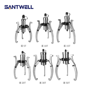 Extractor de Engranajes Hidráulico Tipo Split, Herramienta Convertible de 2 y 3 Mordazas para Desmontaje de Rodamientos de Alta Resistencia 5T-50T con Opciones de Tonelaje Completo - Product Image 2