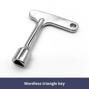 <span class=keywords><strong>Clé</strong></span> triangulaire d'<span class=keywords><strong>ascenseur</strong></span> multifonctionnelle universelle moderne pour <span class=keywords><strong>Otis</strong></span> pour kone Mitsubishi pour robinet de compteur d'eau de train de métro - Product Image 5