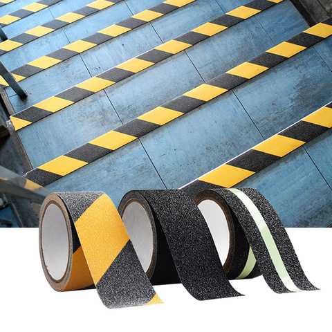 Anti Slip Safety Grip Tape 4 Inch X 30 Feet Strong Traction Friction Abrasive Adhesive Waterproof Warning for Stairs Steps