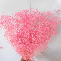 Fleurs séchées au toucher réel, Gypsophile, petit bouquet unique pour décoration intérieure, bouquet de mariée, Saint-Valentin, remise de diplôme, style INS