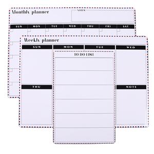 Planificador Semanal Magnético, Pizarra Blanca, Hoja de Pizarra Blanca de Borrado en Seco, Pizarra Blanca Magnética para Refrigerador - Product Image 2