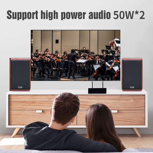 Amplificateur GYMSENSE 100W /WiFi USB Classe D 2.0 canaux, système multi-pièces AirPlay/DLNA, en alliage d'aluminium, montage en rack 2U, pour la maison - Product Image 3