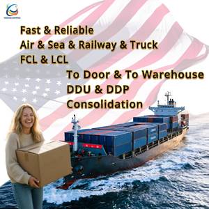 Expédition porte-à-porte FCL 20 pieds 40 pieds <span class=keywords><strong>Conteneur</strong></span> complet vers les Pays-Bas Rotterdam LCL DDP Agent maritime - Product Image 4