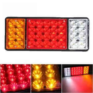 Luz LED Trasera para Camión, 24V/12V, 36 LED, 10W, 1100LM, Luz de Freno, Direccional y de Advertencia para Remolque, Camioneta, Camión, Blanca/Amarilla/Roja - Product Image 2
