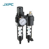 Série JXPC 2FRL, filtre-régulateur-lubrificateur, combinaison de deux unités