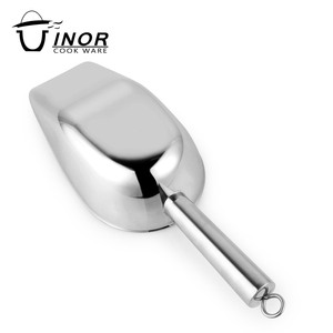Venta al por mayor, bar ware, hielo pala de acero inoxidable de la cucharada de hielo para la venta - Product Image 6