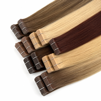Peluca de Cabello Humano Liso Peruano, Extensiones de Cabello Humano Real, Doble Trama, Cabello Virgen, Venta al por Mayor