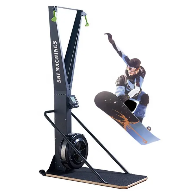 スキーシミュレーターマシン屋内商業ジム使用シミュレータースキーフィットネススキートレーニングマシン