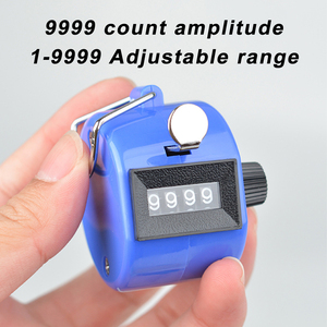 El 4 dijital Tally sayaç mekanik manuel Palm Clicker numarası sayısı çeşitli ilkokul metre sayacı mekanik - Product Image 3