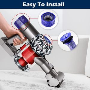 Binggoo <span class=keywords><strong>Precio</strong></span> de Fábrica Nuevo Filtro Post-HEPA de Plástico a Batería de Repuesto para Aspiradora <span class=keywords><strong>V6</strong></span>, Piezas de Tamaño Estándar - Product Image 4