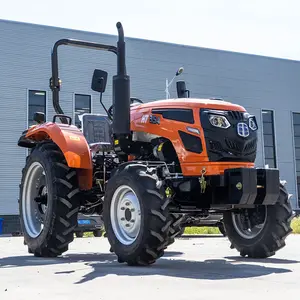 2022 Nieuwe Compacte Landbouw Tractor 4*4 Wiel Mini Boerderij Tractoren 30pk 40pk 50pk 60pk