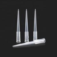 Embouts de micro-pipette jetables universels jaunes et bleus de bonne qualité pour laboratoire, 200 µl, 1000 µl, avec filtre, usage médical