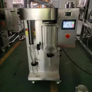 Máquina centrífuga de alta velocidade do secador de pulverizador de aço inoxidável do atomizador pequeno/máquina de secagem por pulverização líquida