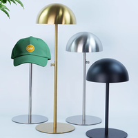 Benutzer definierte Metall Baseball Cap Rack Organizer Hängende Hut halter Einzelhandel geschäft Boden Steh hut Display Stand