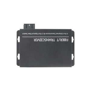 Convertidor de medios de fibra dual monomodo de 5 puertos 10/100M para aplicaciones de acceso a fibra óptica - Product Image 2
