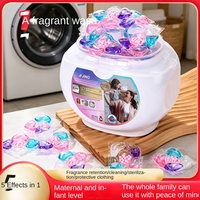 Laundry Detergent Pods Fruit Aroma Fragrance Beads Concentrated 80-85% Active Ingredients Stain-Removing Long-Lasting Scent