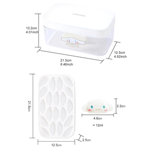 Chefmade cl5042 BPA FREE xách tay Silicone <span class=keywords><strong>Ice</strong></span> <span class=keywords><strong>Cube</strong></span> khay với nắp và băng lưu trữ <span class=keywords><strong>bin</strong></span> cộng với <span class=keywords><strong>bin</strong></span> <span class=keywords><strong>Ice</strong></span> Scoop - Product Image 2