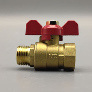 Válvula de Bola Manual de Latón con Mecanizado CNC Personalizado OEM, Válvula de Bola de Hierro Fundido con Conexión BSP para Control de Agua - Product Image 6