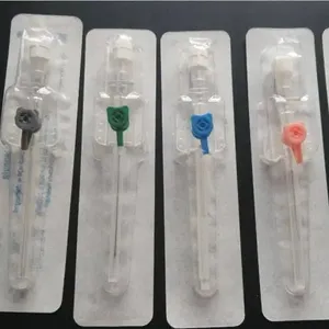 สายสวน IV cannula แบบผีเสื้อแบบใช้แล้วทิ้งพร้อมพอร์ตฉีด