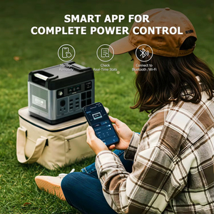 สถานีไฟฟ้าพกพาสำรองสำหรับครอบครัวและกิจกรรมกลางแจ้ง EU Stock DDP OUKITEL P2001E Pro กำลังไฟ 3200 วัตต์ ความจุ 2048 วัตต์-ชั่วโมง แบตเตอรี่ LiFePO4 - Product Image 6