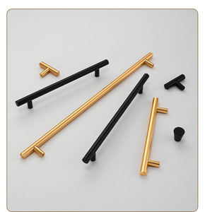 Handle Hardware <b>Drawer</b> Closet Door Handle Single-hole New Chinese <b>Gold</b> Handle - Product Image 4