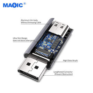 Nuevo Adaptador Convertidor de <span class=keywords><strong>DisplayPort</strong></span> DP a <span class=keywords><strong>HDMI</strong></span> para PC, Laptop y Proyector HD 8K 60Hz - Product Image 4