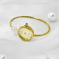 Montre à quartz haut de gamme SUNLIFEX pour femme, boîtier en alliage d'acier inoxydable 16 mm, bracelet en perles, tendance, offre spéciale, dernière collection