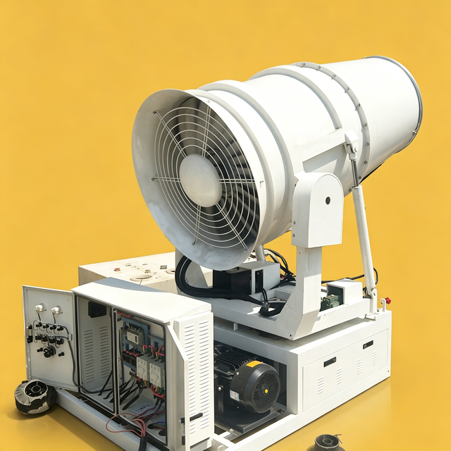 Durable Dust Suppression Fog Cannon with Anti-Corrosion Design for Harsh Industrial Working Environments