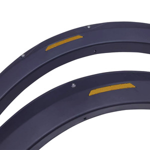 nv350翼子板喇叭口汽车配件6pcs黑色pp塑料改装轮拱翼子板喇叭口