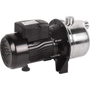 Pompe de jardin portable en acier inoxydable DB 1.2HP 115V pompe de transfert d'eau de puits peu profond avec tête maximale de 1209GPH et arroseur de 147ft - Product Image 1