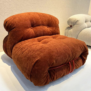 Canapé simple moderne en tissu chenille Ensemble de meubles Chaise longue de salon - Product Image 4