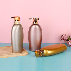 Bouteille à pompe Distributeur de savon liquide <span class=keywords><strong>Gel</strong></span> <span class=keywords><strong>douche</strong></span> Shampooing Conteneur Bouteilles de soins de la peau Plastique rechargeable en stock PET 600ml 1000ml - Product Image 3