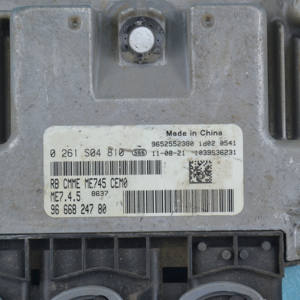 <span class=keywords><strong>PEUGEOT</strong></span> 206/207/307/308/407 PLACA <span class=keywords><strong>DE</strong></span> ORDENADOR <span class=keywords><strong>DE</strong></span> MOTOR Nuevo ME7.4.5 9822033680 ECU 0261S07364 para desmontaje <span class=keywords><strong>de</strong></span> coches <span class=keywords><strong>de</strong></span> <span class=keywords><strong>segunda</strong></span> <span class=keywords><strong>mano</strong></span> - Product Image 5